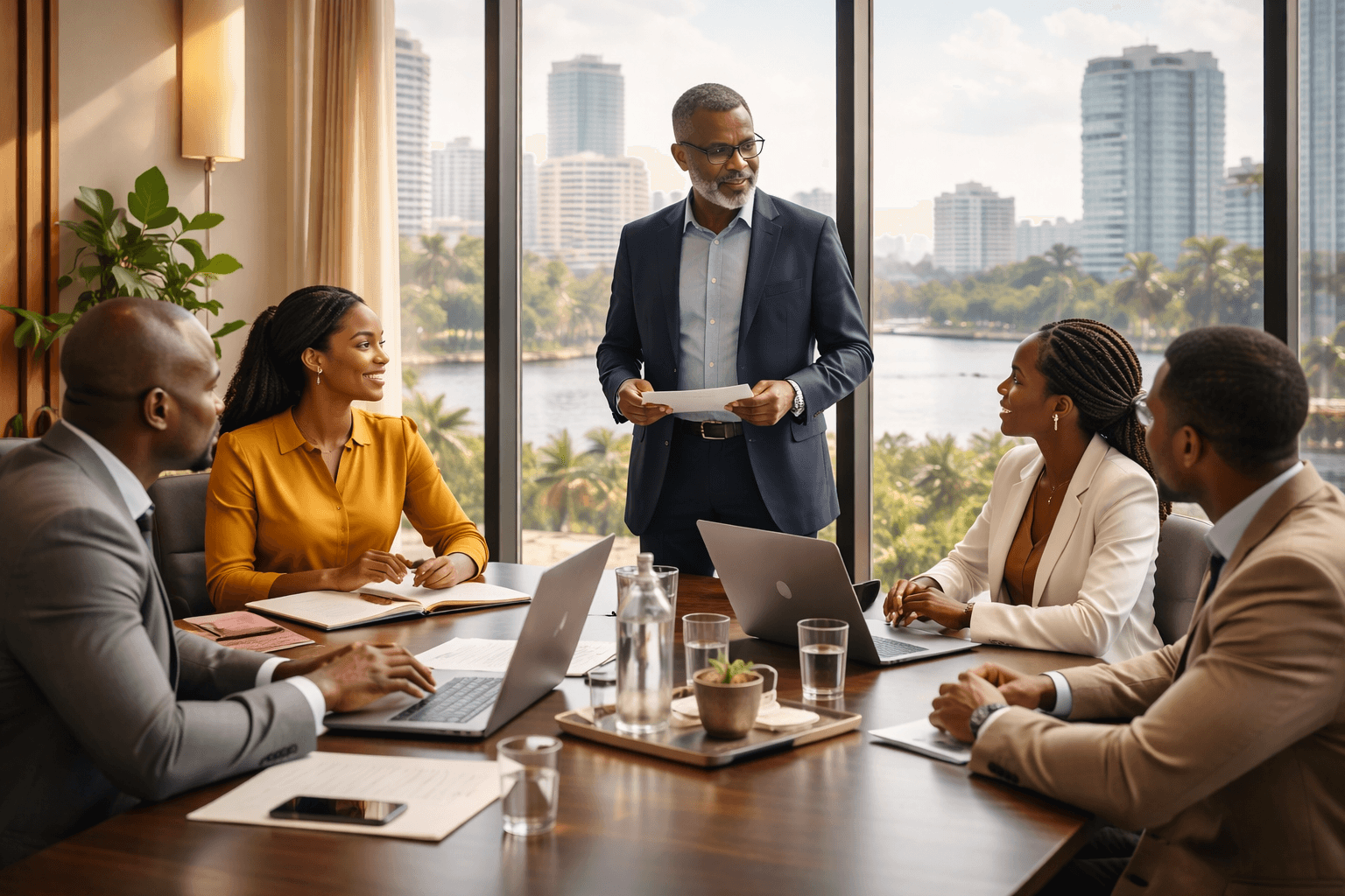 Professional boardroom review